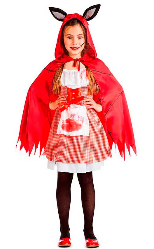Donne Cappuccetto Rosso Halloween Costume Ginocchio Lunghezza Gonna E  Cappuccio Rimovibile