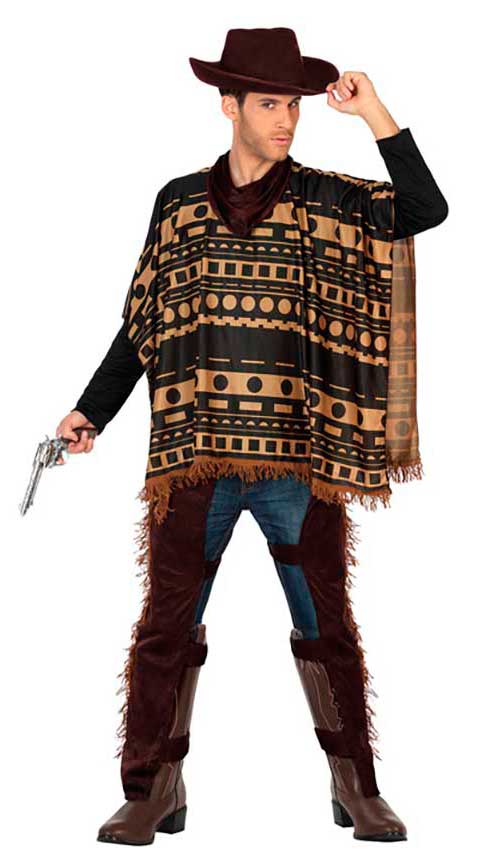 Costume da Uomo Cowboy Wild Western Rodeo Adulto Vestido Carnevale  Halloween nuo