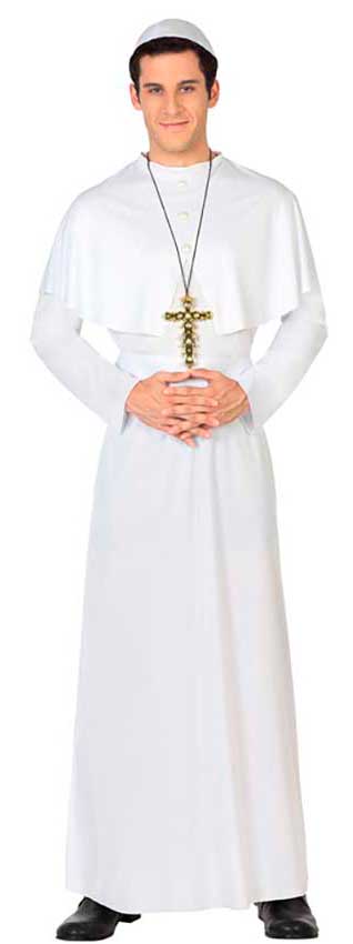 Uomo Pope Costume Adulto Pontefice Vestito Da Smiffys