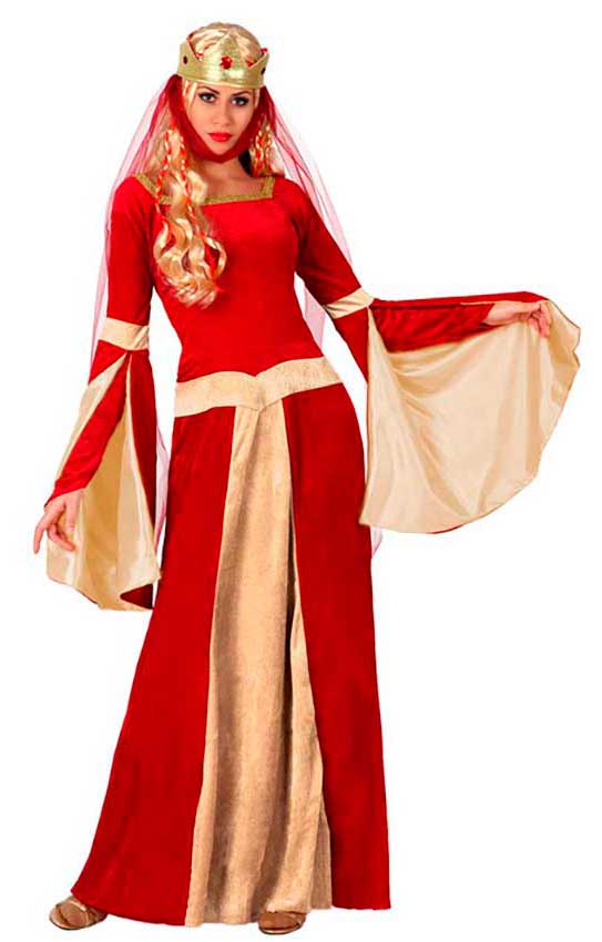 Costumi Regina Medievale per Carnevale 15435