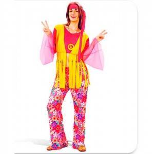 Costumi Hippie Donna per Carnevale 70185