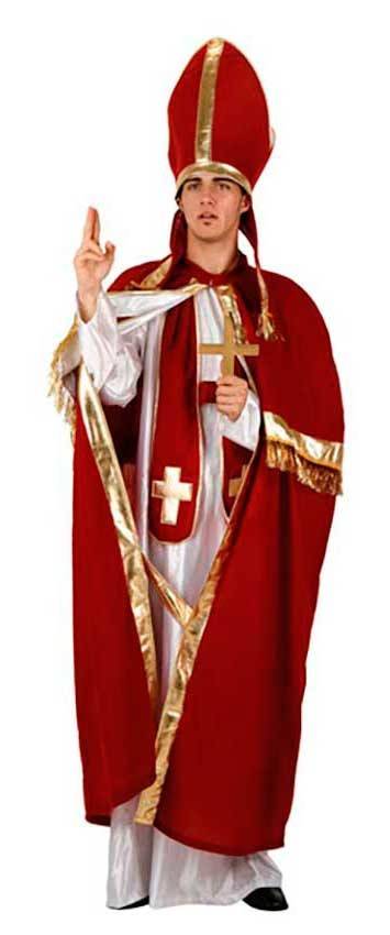 Costumi Papa Rosso Adulto per Carnevale 93947