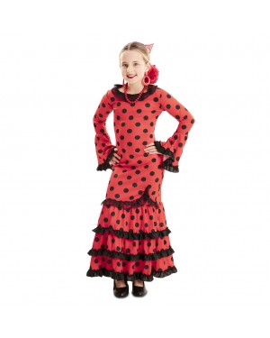 Costume Flamenco Sivigliana Bambina per Carnevale | La Casa di Carnevale