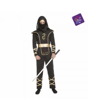 Costume Black Ninja Adulto per Carnevale | La Casa di Carnevale