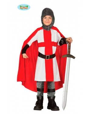 Costume Cavaliere Crociato Bambino per Carnevale