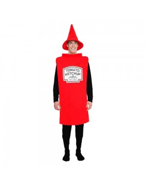 Costume da Ketchup per Carnevale | La Casa di Carnevale