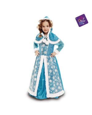 Costume da Regina di Ghiaccio Bambina per Carnevale | La Casa di Carnevale