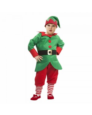 Costume Elfo Natale Bambini per Carnevale | La Casa di Carnevale