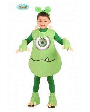 Costume Mostro Verde Bambino