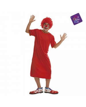 Costume Pagliaccio Rosso M/L  per Carnevale | La Casa di Carnevale