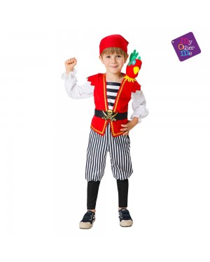 Costume Pirata con Pappagallo de Peluche per Carnevale | La Casa di Carnevale