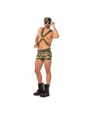 Costume Soldato Sexy Uomo per Carnevale | La Casa di Carnevale