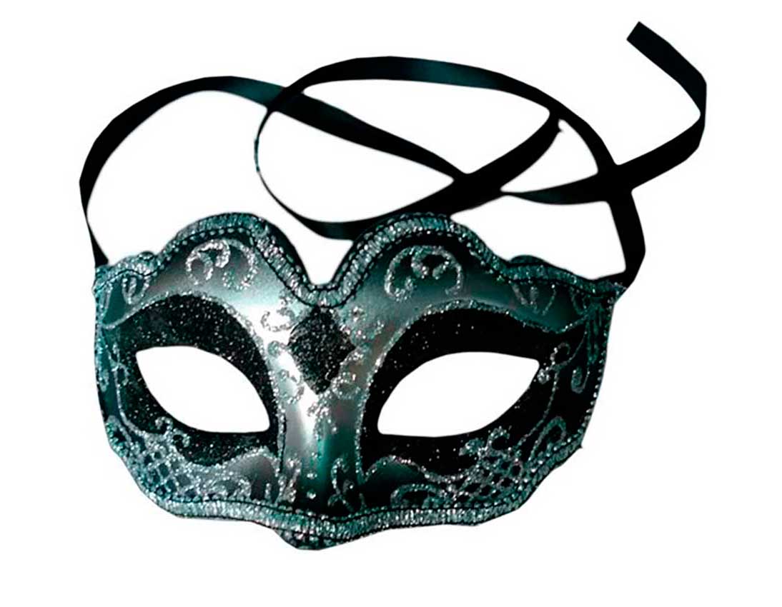 Maschera d'argento ispirata al Fantasma dell'Opera, maschera in maschera  nera per uomini, maschera in argento nero, maschera da ballo in maschera d' argento, Argento e Nero -  Italia