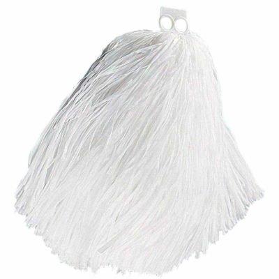 2 Pompons 55 Gr. Anelles Blanc