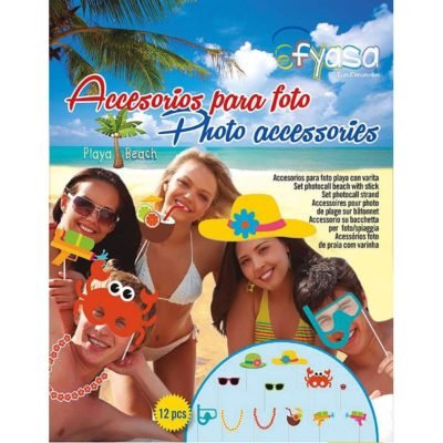 Accesori para Foto con Bacchetta Photocall Atrezzo Spaggia 12 Udes.