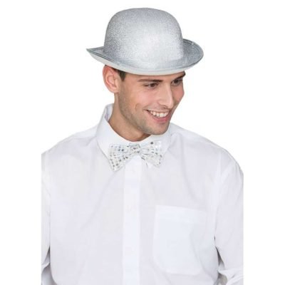 Cappello Bombetta Argento