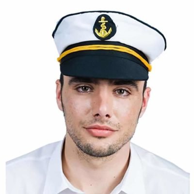 Cappello Capitano in Tessuto per Adulti