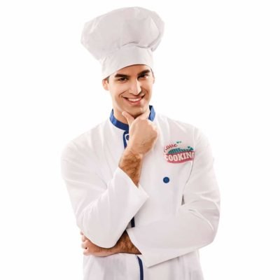 Cappello Cuoco in Tessuto per Adulti