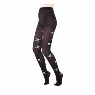 Collant Neri con Teschio
