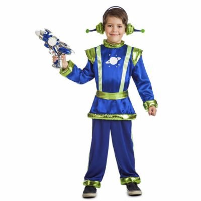 Costume Alieno Blu Bambino