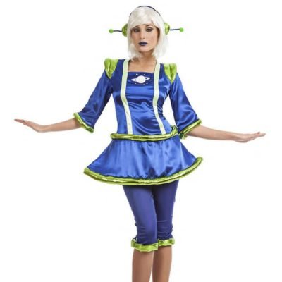 Costume Alieno Blu Donna
