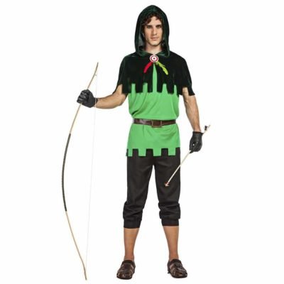 Costume Arciere Robin Uomo M/L