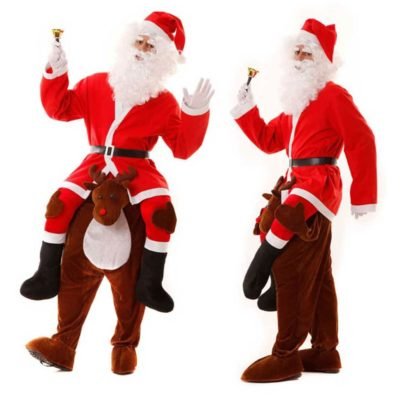 Costume Babbo Natale in spalla della Renna Carry Me