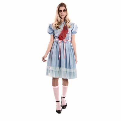 Costume da Bambina Spaventosa Donna