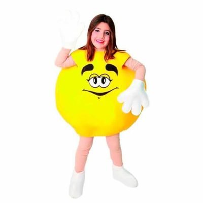 Costume Bonbon Giallo. Bambini 7 a 9 Anni