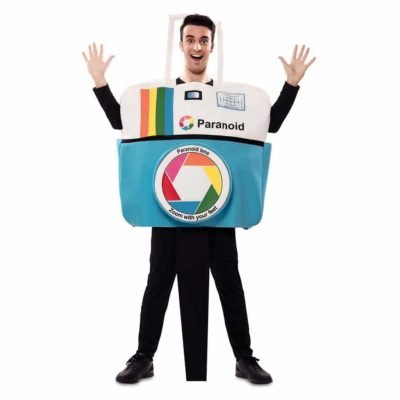 Costume da Camera Fotografica a Tre Piedi Adulto