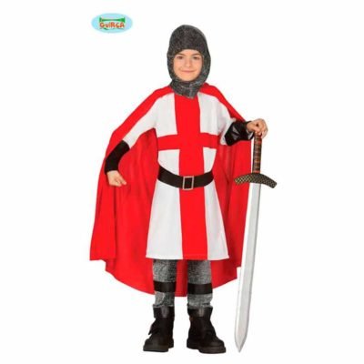 Costume Cavaliere Crociato Bambino