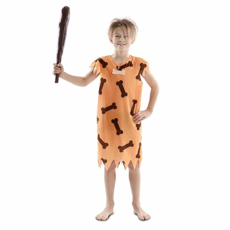 Costume da Cavernicola Arancia Bambino