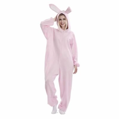 Costume da Coniglio Rosa