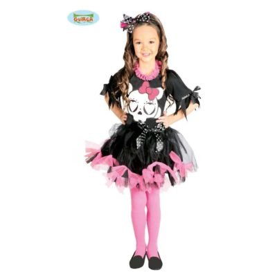Costume Cranio Monster Bambina