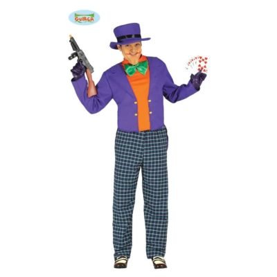 Costume Crazy Trickster Adulto