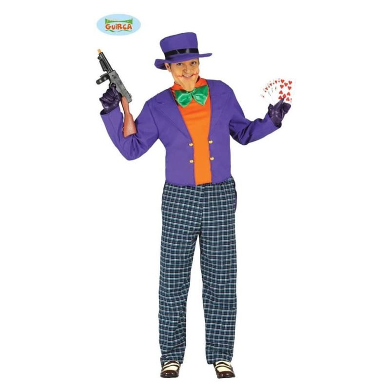 Costume Crazy Trickster Adulto