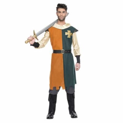 Costume Crociato Cavaliere Medievale Adulto