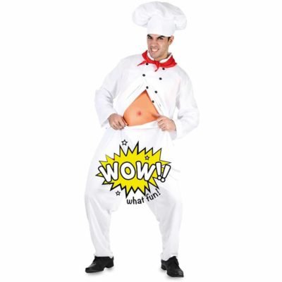 Costume Cuoco Esibizionista Adulto Unica