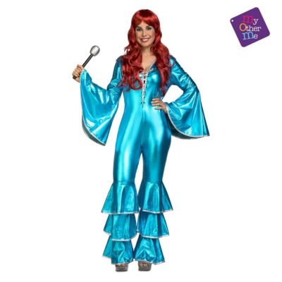 Costume Disco Blu Donna M/L