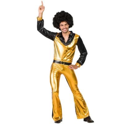Costume da Discotecaro Dorato  Adulto