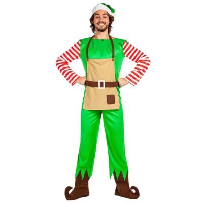 Costume Elfo Natale Adulto