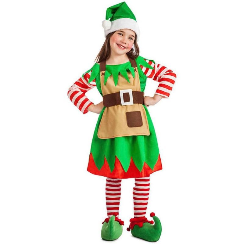 Costume Elfo Natale Bambina