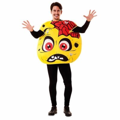 Costume da Emoticon Zombie Adulto