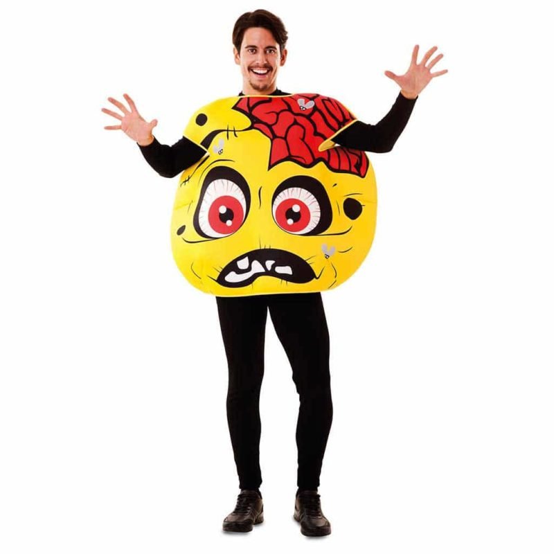 Costume da Emoticon Zombie Adulto
