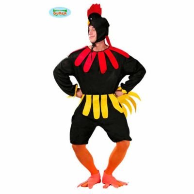 Costume Gallo Nero Adulto