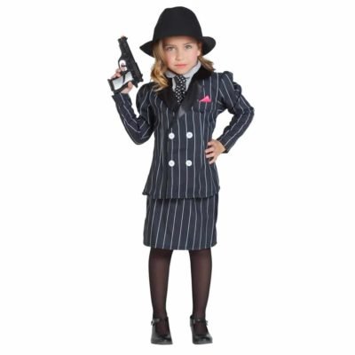 Costume da Gangster per Bambina