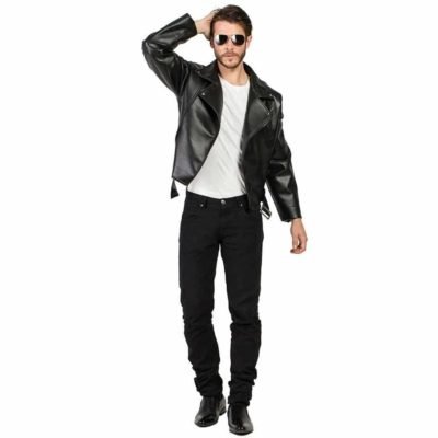 Costume Giacca di Pelle Travolta Taglia M/L