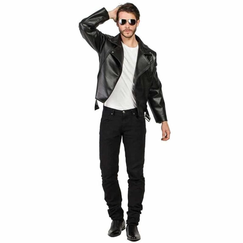 Costume Giacca di Pelle Travolta Taglia M/L