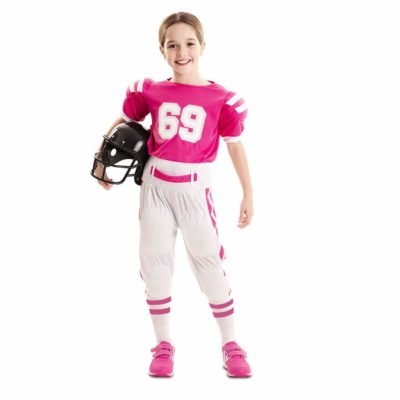 Costume Giocatore de Rugby Bambina