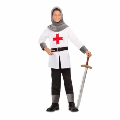 Costume Guerreiro Crociato Bambino